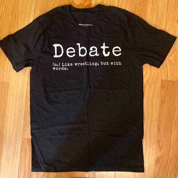 Funny Debate Tee - Picture 1 of 1